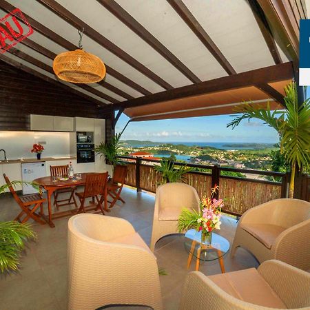 F3 Hibiscus - Piscine Chauffee - Vue Mer - 9 Min De La Plage - Ti Zwezo Paradi ラ・トリニテ エクステリア 写真