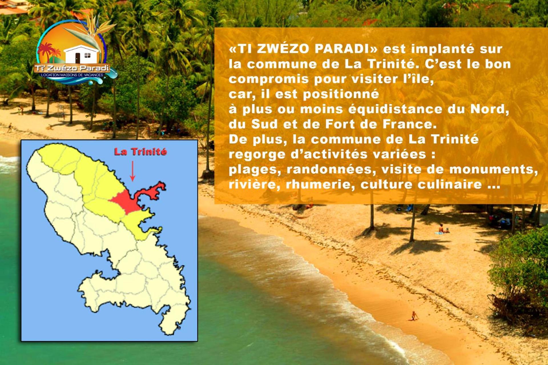 F3 Hibiscus - Piscine Chauffee - Vue Mer - 9 Min De La Plage - Ti Zwezo Paradi ラ・トリニテ エクステリア 写真